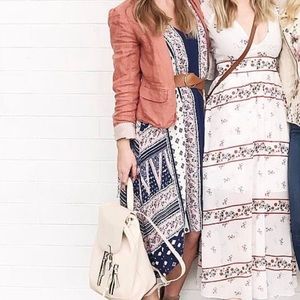 Anthropologie printed maxi